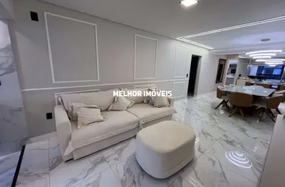 Residencial rio negro - apartamento mobiliado com 03 dormitórios à venda, 120 m² - meia praia - itapema