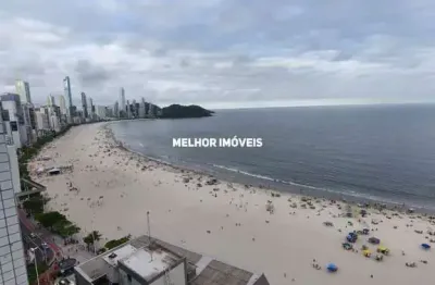 Imperador - apartamento frente mar á venda no centro de balneário camboriú