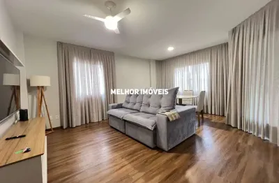 Locação anual mobiliado com 2 dormitórios sendo 1 suíte, em balneário camboriú