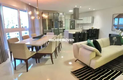 Apartamento á venda com 4 suítes e 2 vagas de garagem privativa localizado em balneário camboriú