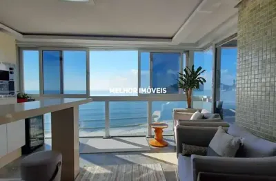 Locação Anual mobiliado com 03 suítes, Frente Mar em Balneário Camboriú