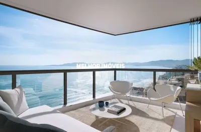 Apartamento à venda com 04 suítes sendo 01 máster, sacada fechada com reiki e churrasqueira a carvão localizado em meia praia itapema -sc