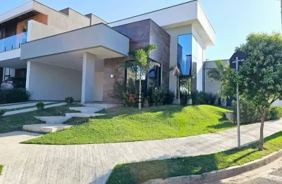 Casa de esquina com 3 suítes e escritório à venda, 233 m² por r$ 1.915.000 - condomínio fechado - indaiatuba/sp
