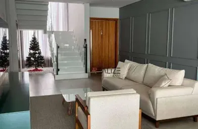 Casa/sobrado com 3 suítes todo planejado à venda, 304 m² por r$ 2.130.000 - condomínio fechado - indaiatuba/sp