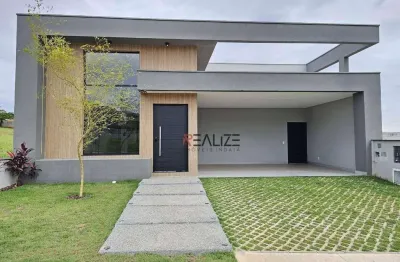 Casa alto padrão com 3 dormitórios escritório à venda, 225 m² por r$ 2.300.000 - condomínio villa sapezal - indaiatuba/sp
