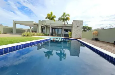 Casa moderna com quintal 3 suítes à venda, 261 m² por r$ 2.550.000 - condomínio terras de itaici - indaiatuba/sp