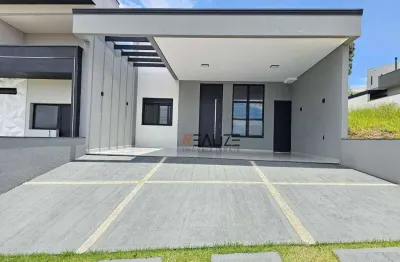 Casa com quintal fundo área verde e 3 dormitórios à venda, 152 m² por r$ 1.300.000 - condomínio fechado - indaiatuba/sp