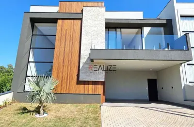 Casa/sobrado moderno com 4 suítes à venda, 299 m² por r$ 2.489.000 - condomínio alto padrão - indaiatuba/sp