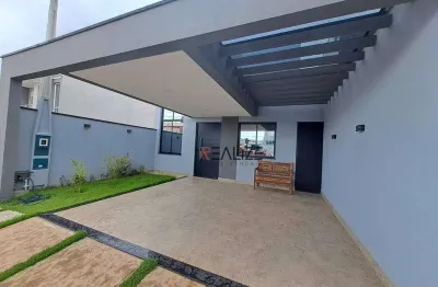 Casa semi nova com 3 dormitórios à venda, 105 m² por r$ 960.000 - condomínio park real - indaiatuba/sp