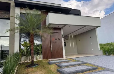 Casa com piscina e 3 dormitórios à venda, 136 m² por r$ 1.190.000 - condomínio fechado - indaiatuba/sp