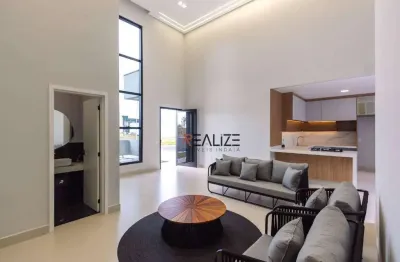 Casa térrea alto padrão à venda, 200 m² por r$ 2.050.000 - condomínio fechado próximo ao parque ecológico de indaiatuba/sp