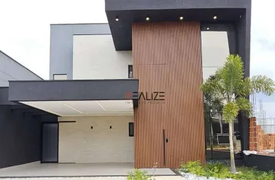 Casa com 3 suítes e mezanino à venda, 250 m² por r$ 2.100.000 - condomínio fechado - indaiatuba/sp