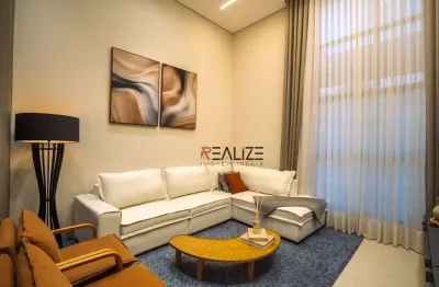 Casa mobiliada com 3 dormitórios à venda, 140 m² por r$ 1.290.000 - condomínio park gran reserve - indaiatuba/sp