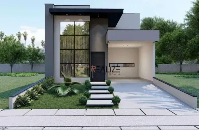 Casa com 3 suítes e piscina à venda, 155 m² por r$ 1.420.000 - condomínio jardim brescia - indaiatuba/sp