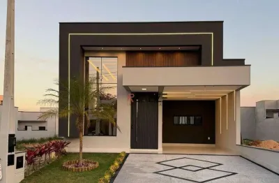 Casa térrea com 3 suítes à venda, por r$ 1.350.000 - condomínio park gran reserve - indaiatuba/sp