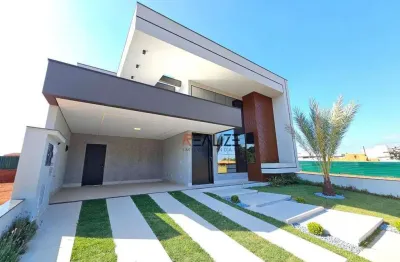 Casa alto patrão com 3 suítes à venda, 210 m² por r$ 2.250.000 - condomínio villa sapezal - indaiatuba/sp