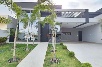 Residência térrea sofisticada com 4 suítes e escritório – condomínio de alto padrão em indaiatuba/sp