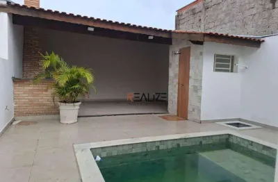 Casa com piscina e 2 dormitórios à venda, 148 m² por r$ 450.000 - residencial santa madre paulina - salto/sp