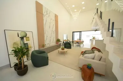 Sobrado com 3 dormitórios e escritório à venda, 305 m² por r$ 2.198.000 - condomínio london park - indaiatuba/sp