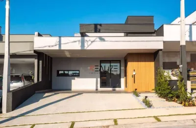 Casa moderna com 3 dormitórios à venda, 133 m² por R$ 1.230.000 - Condomínio Park Gran Reserve - Indaiatuba/SP