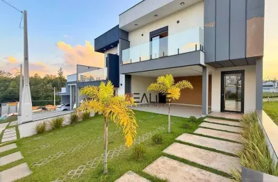 Sobrado com quintal e 3 suítes à venda, 164 m² por R$ 1.370.000 - Condomínio Park Gran Reserve - Indaiatuba/SP