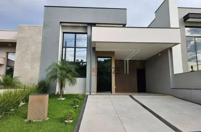 Oportunidade Casa com 3 dormitórios à venda, 136 m² por R$ 995.000 - Condomínio Park Gran Reserve - Indaiatuba/SP