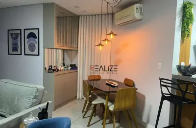 Apartamento com moveis planejado e 3 dormitórios à venda, 66 m² por R$ 627.000 - Condomínio Edifício Plaza Bella Vista - Indaiatuba/SP