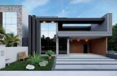 Casa nova com escritório e 3 suítes à venda, 196 m² por R$ 1.690.000 - Condomínio Residencial Milano - Indaiatuba/SP