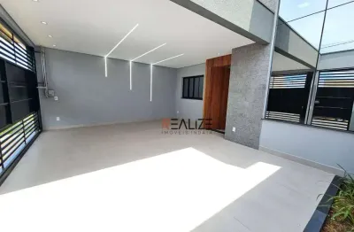 Casa moderna com 3 dormitórios à venda, 125 m² por R$ 745.000 - Jardim Bom Sucesso - Indaiatuba/SP