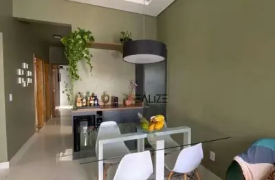 Casa moderna e planejada com 3 dormitórios à venda, 112 m² por R$ 750.000 - Jardim Residencial Nova Veneza - Indaiatuba/SP