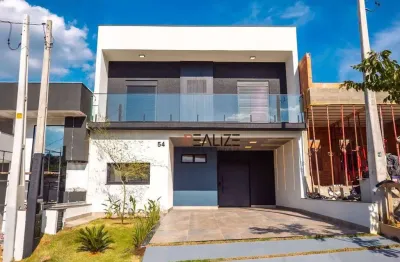 Casa/Sobrado com 3 dormitórios e escritório à venda, 222 m² por R$ 1.580.000 - Condomínio Park Gran Reserve - Indaiatuba/SP