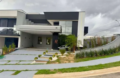 Casa térrea de esquina com escritório à venda, 166 m² por R$ 1.690.000 - Condomínio Park Gran Reserve - Indaiatuba/SP