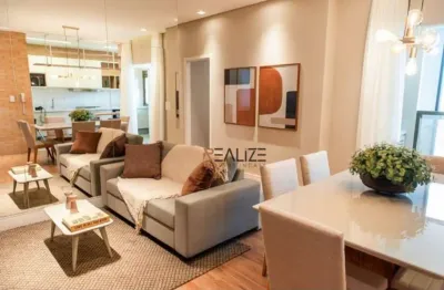 Apartamento com 2 dormitórios à venda, 60 m² por r$ 495.000,00 - condomínio manai residence - indaiatuba/sp