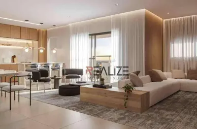Apartamento lançamento com 3 suítes à venda, 120 m² por r$ 1.225.000 - hélade - indaiatuba/sp