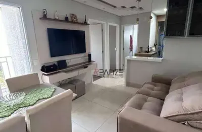 Lindo apartamento com 2 dormitórios à venda, 47 m² por r$ 320.000 - edifício residencial safira - salto/sp