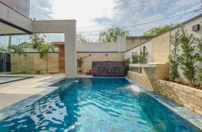 Sobrado alto padrão com 4 dormitórios à venda, 358 m² por r$ 4.500.000 - condomínio residencial duas marias - indaiatuba/sp