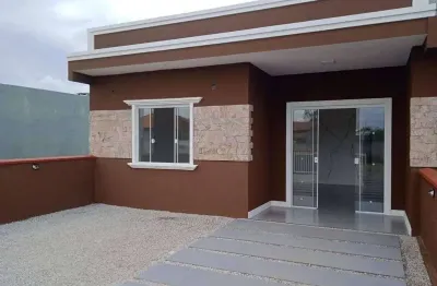 Casa 3 dormitórios (1 suíte) balneário volta ao mundo i em itapoá/sc.