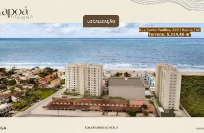 Apartamento solarium/rôgga itapoá, vista mar, 9º andar
