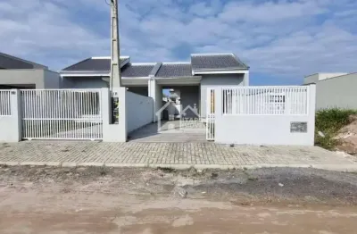 Casa nova c/ 1 suite + 2 dormitórios, churrasqueira e quintal nos fundos