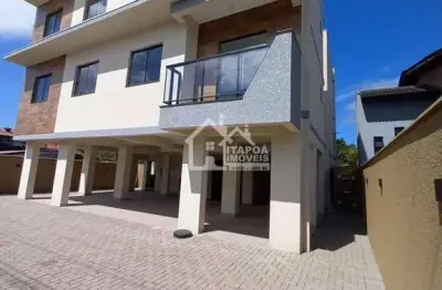 Apartamento na quadra do mar, com 3 dormitórios no balneárioprincesa do mar em itapoá/sc.