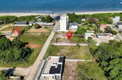 Terreno de 750 m² a apenas 60 metros do mar próprio para construção de prédio