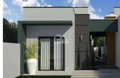 Casa com 2 dormitórios, apenas 700 metros do mar, no balneário paese em itapoá/sc