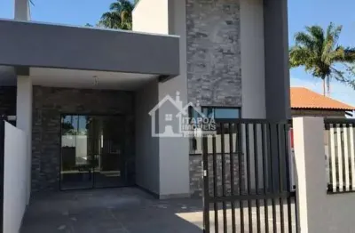 Casa com 3 quartos, 1 suíte,  balneário ipacaray, 1100 metros do mar