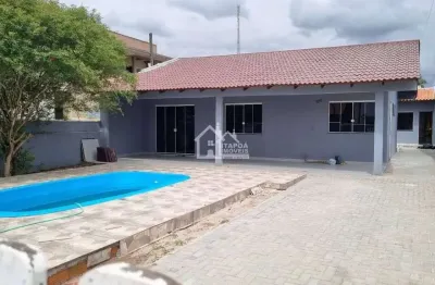 Casa com 3 quartos, são josé - itapoá a 30 metros da av. josé pacheco