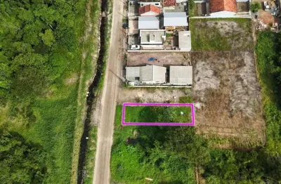 Terreno limpo - balneário paese, apenas 700 metros do mar em itapoá/sc.