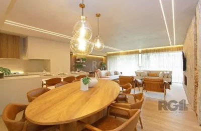 Apartamento Luxuoso à Venda em Porto Alegre-RS, no Bairro Menino Deus: 3 Quartos, 3 Suítes, 10 Banheiros, 3 Vagas de Garagem, 151,56m².