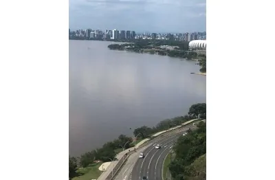 Sala comercial à venda em condomínio de prestígio em porto alegre-rs, bairro cristal: 1 banheiro, 1 vaga, 37,97 m²