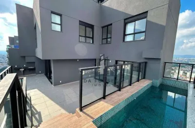 Cobertura com 4 dormitórios à venda, 252 m² por r$ 3.000.000,00 - vila são francisco - osasco/sp