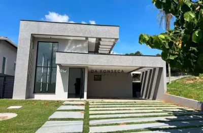 Casa com 3 suítes à venda, nova. condominio fechado  por r$ 1.780.000 - santa adélia - vargem grande paulista/sp