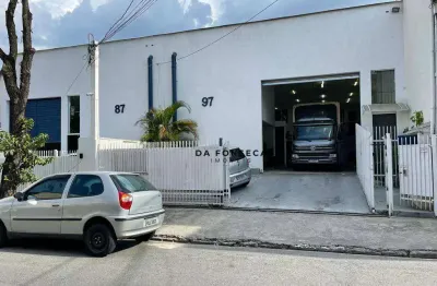 Galpão para alugar, 291 m² por r$ 12.000/mês - nova aldeinha - barueri/sp